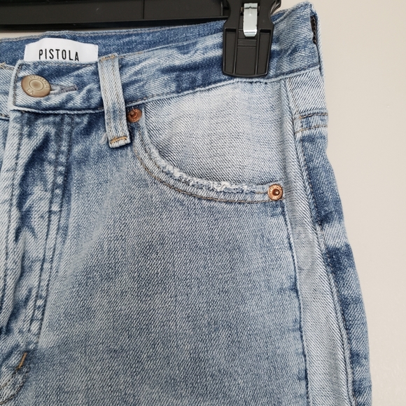 Pistola Charlie high rise straight jeans in cabo size 26 - Picture 6 of 16